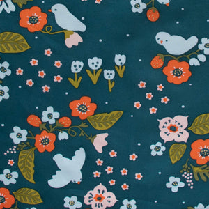 Feathered Friends in Deep Teal | Margot by Kristen Balouch