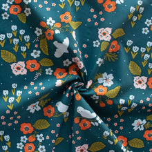 Load image into Gallery viewer, Feathered Friends in Deep Teal | Margot by Kristen Balouch