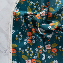 Load image into Gallery viewer, Feathered Friends in Deep Teal | Margot by Kristen Balouch