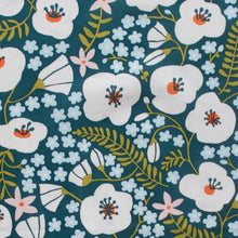 Load image into Gallery viewer, Big Blooms in Deep Teal | Margot by Kristen Balouch