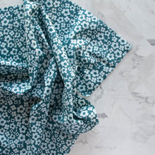 Load image into Gallery viewer, Pressed Flowers in Deep Teal | Margot by Kristen Balouch