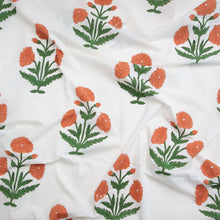 Load image into Gallery viewer, Boho Floral in Sienna | Indian Block Prints: Cottage
