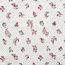 Load image into Gallery viewer, Dottie Floral in Cream | Indian Block Prints: Cottage