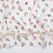 Load image into Gallery viewer, Dottie Floral in Cream | Indian Block Prints: Cottage