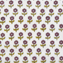 Load image into Gallery viewer, Flowering in Eggplant | Indian Block Prints: Cottage