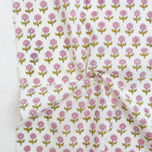 Load image into Gallery viewer, Flowering in Pink | Indian Block Prints: Cottage