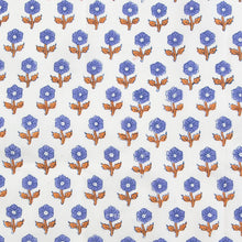 Load image into Gallery viewer, Flowering in Violet | Indian Block Prints: Cottage