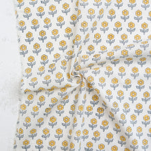 Load image into Gallery viewer, Flowering in Yellow | Indian Block Prints: Cottage
