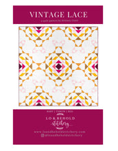 Load image into Gallery viewer, Vintage Lace Quilt | Paper Pattern