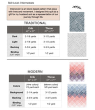 Load image into Gallery viewer, Interwoven Quilt | Paper Pattern