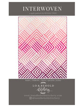 Load image into Gallery viewer, Interwoven Quilt | Paper Pattern