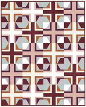 Load image into Gallery viewer, Rosecity Quilt Top Kit | Small Throw Size