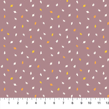 FQ Remnant | Ditsy Leaves in Lilac Multi | Summer’s End by Alison Janssen