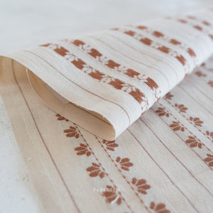 Deco Stripe in Umber | Golden Hour by Fableism Supply Co