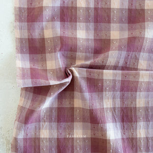 Gingham Hearts in Cameo Pink | Golden Hour by Fableism Supply Co