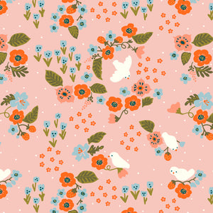 Feathered Friends in Blush | Margot by Kristen Balouch