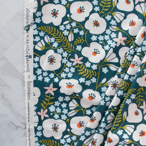 Big Blooms in Deep Teal | Margot by Kristen Balouch