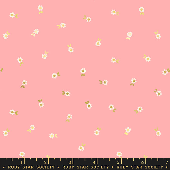 Falling Flowers in Balmy Metallic | Curio by Melody Miller