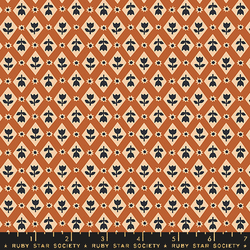 Lattice 30s in Spice | Favorite Flowers by Ruby Star Society
