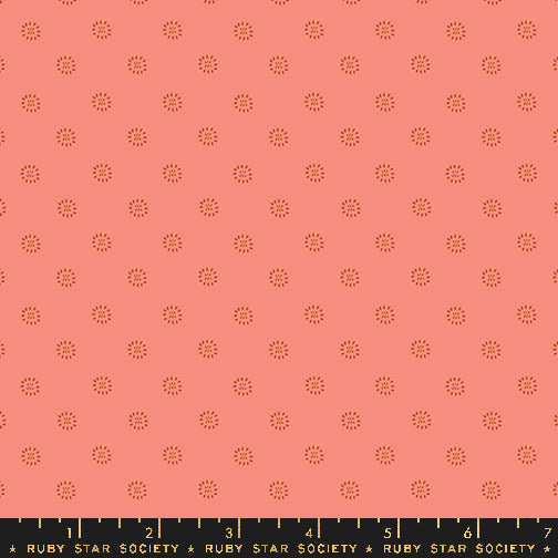 Stamped Flower in Dark Melon | Favorite Flowers by Ruby Star Society
