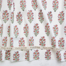 Load image into Gallery viewer, Wild Floral in Blushing | Indian Block Prints: Cottage
