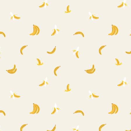 Bananas in Cream Metallic | Orchard by Rifle Paper Co