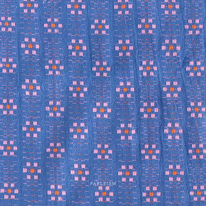 Karin Floral in Cobalt | Swedish Holiday by Fableism Supply Co