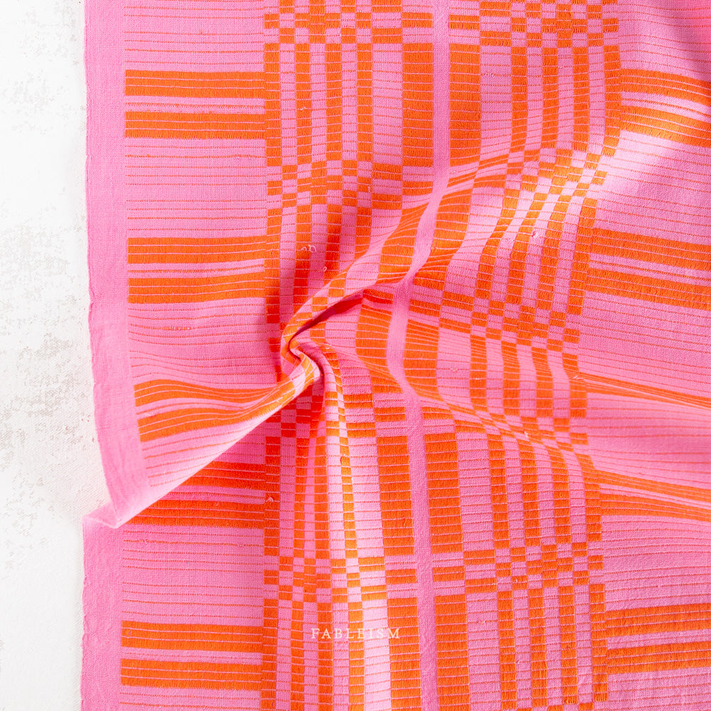 Astrid Weave in Pink/Red | Swedish Holiday by Fableism Supply Co