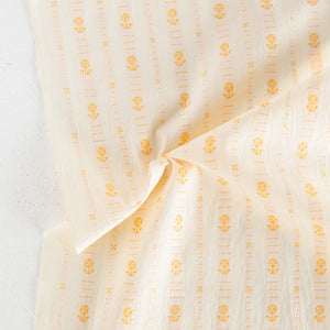 Hilde Floral in Goldenrod | Swedish Holiday by Fableism Supply Co