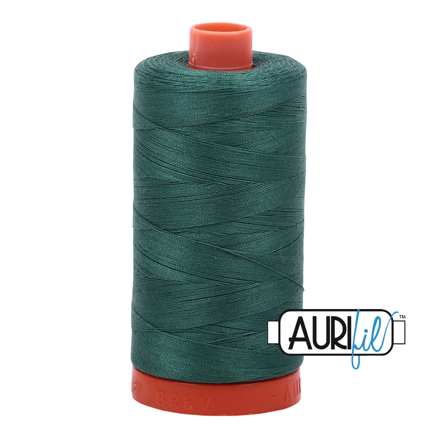 Mako Cotton 50wt | Turf Green 4129