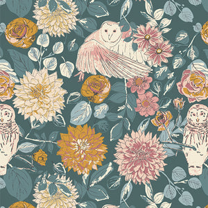 Owl Things Floral | Willow by Sharon Holland