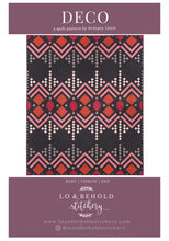 Load image into Gallery viewer, Deco Quilt | Paper Pattern
