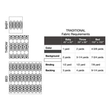 Load image into Gallery viewer, Deco Quilt | Paper Pattern
