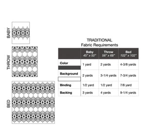 Deco Quilt | Paper Pattern