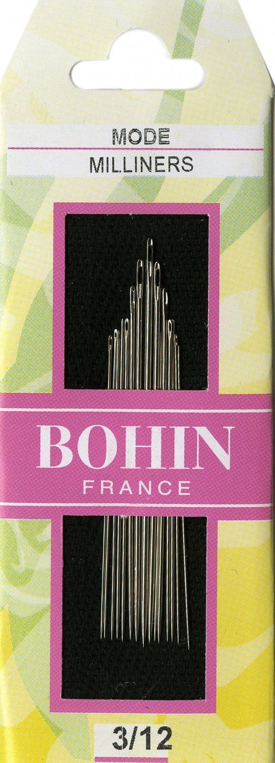 Milliners Needles | Size 3/12
