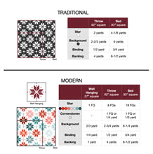 Load image into Gallery viewer, Knitted Star Quilt | Paper Pattern
