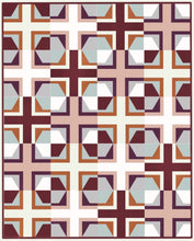 Load image into Gallery viewer, Rosecity Quilt Top Kit | Small Throw Size
