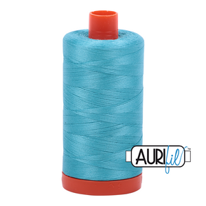 Mako Cotton 50wt | Bright Turquoise 5005