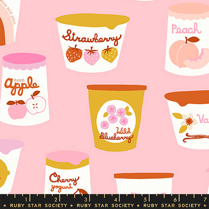 Yogurt in Cotton Candy | Strawberry & Friends by Kimberly Kight