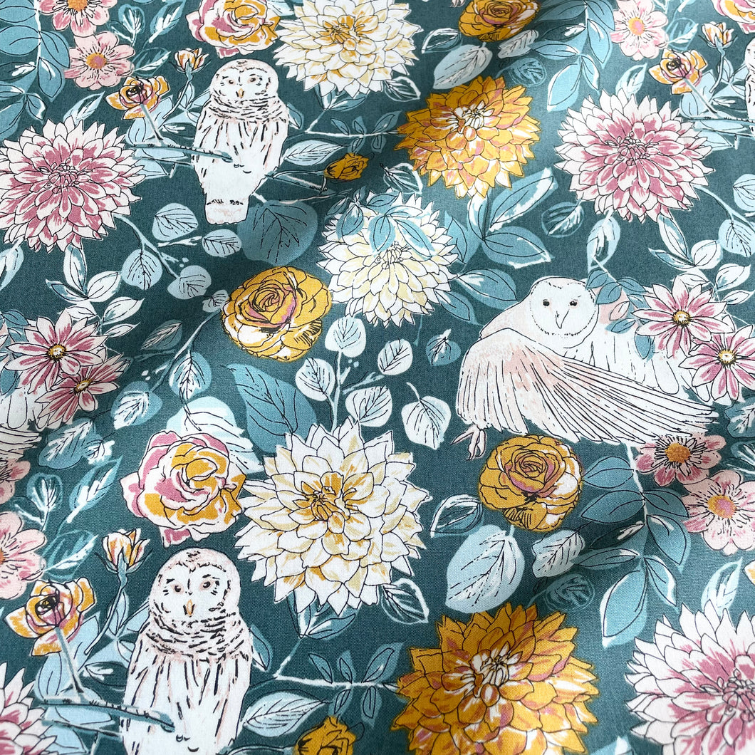 Owl Things Floral | Willow by Sharon Holland